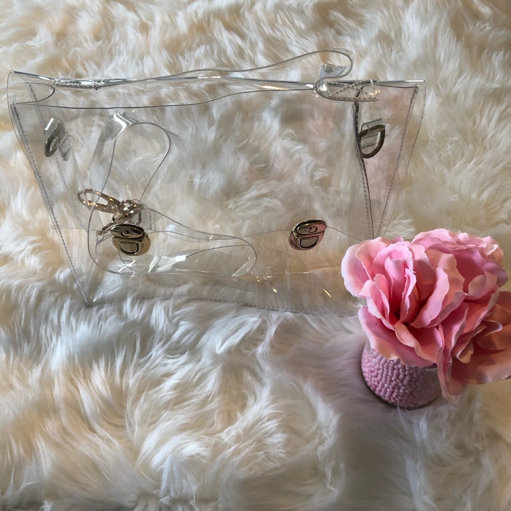 Clear messenger bag 💼🎀